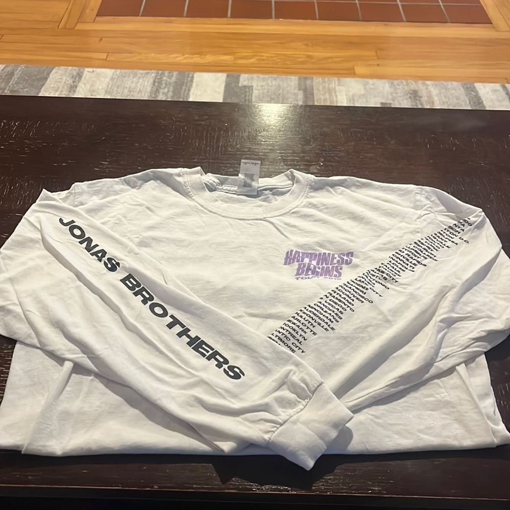Jonas Brothers Happiness Begins Tour Long Sleeve